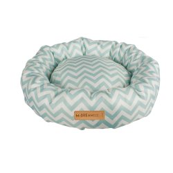 CAT M-pets Bed Tasmania Round Cushion Blue