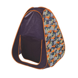 D And A Products Toy - Tent Dino - Blue & Camo