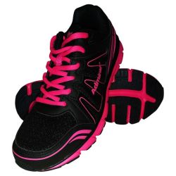 Laora Sports Shoe Black Fuschia