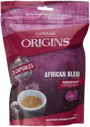 Caffeluxe - Origins - African Blend Mild Roast Espresso Capsules