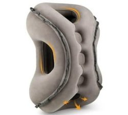 Multi-functional Inflatable Travel Pillow With Zip