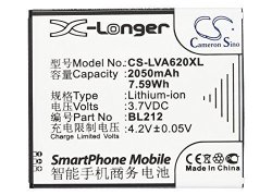 Cameron Sino 2050MAH 7.59WH Li-ion High-capacity Replacement Batteries For Lenovo S898TS A708T A628T A620T S898T A785E A858T Fits Lenovo BL212 BL225