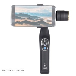 Lightweight Abs 2 Axis Handheld Brushless Stabilizer Gimbal Bluetooth Remote Control Adjustable Clip