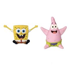 Fondant Figurine Spongebob And Patrick Edible