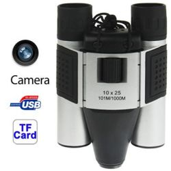1025mm 5 In 1 Binocular Camera + Video Camera + Digital Camera + Pc Cam + Tf Card Reader Digi...