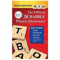 Merriam-webster MW-5964-3 Scrabble Players Dictionary 6TH Edition - 3 Each