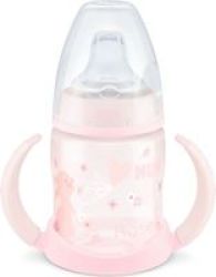 Nuk First Choice Learner Bottle With Non Spill Spout 150ML Rose Rabbit