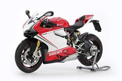 Tamiya 300114132 1:12 Ducati 1199 Panigale S Tricolore Faithful Replica Model Building Plastic Kit Crafts Hobby Gluing Model Kit Assembly Unpainted.