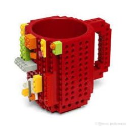 Building Brick Mug in Red