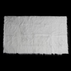 White Shaggy Fur Fabric Long Pile Fur Costumes Photographic Backdrops Prop