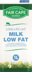 Ecofresh Uht Long Life Low Fat Milk 6 X 1L