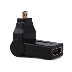 Micro HDMI Male To HDMI Female Rotating