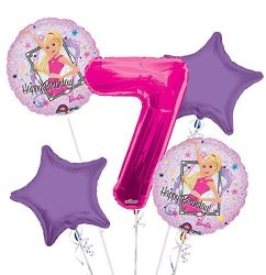 barbie birthday balloons