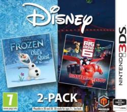 2 In 1: Frozen: Olaf's Quest + Big Hero 6: Battle In The Bay Nintendo 3DS
