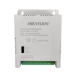 Hikvision 12 Volts 8 Channel Cctv Power Supply