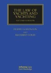 The Law Of Yachts & Yachting Paperback 2ND New Edition