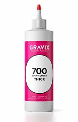 Gravix Pro Line - Professional Grade Cyanoacrylate Ca "super Glue" By Glue Masters - 16 Oz 453-GRAM - Thick 700 Cps Viscosity Adhesive For Woodworking