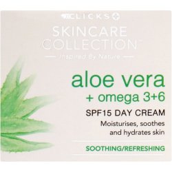 Clicks Skincare Collection Aloe Vera & Omega 3+6 Day Cream 50ML