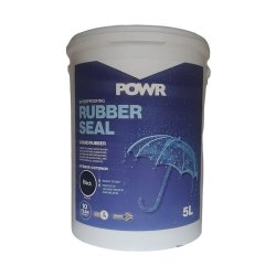 Rubber Seal Waterproofing Coating Black 5 Litre