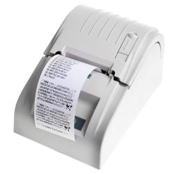 Silulo Online Store POS-5890T Portable 90MM Sec Thermal Receipt Printer Compatible Esc pos Command White