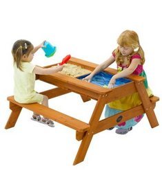 PLUM Surfside Sand & Water Wooden Picnic Table