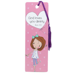 God Loves You Dearly PVC Bookmark