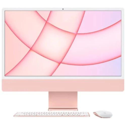 Apple IMac 24-INCH M1 8-CORE Cpu 8-CORE Gpu 4.5K Retina 8GB Unified RAM 512GB Pink - Pre Owned 3 Month Warranty