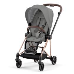 Cybex Mios Frame And Seat Pack 2022 -new Generation Rose Gold - Soho Grey