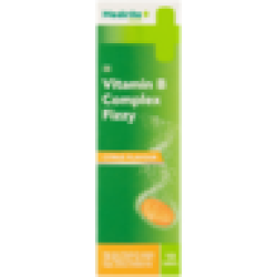Vitamin B Complex Citrus Flavour Fizzy Effervescent Tablets 10 Pack