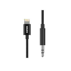 KANEX Lightning - 1.2M To Audio 3.5MM Durabraid Cable