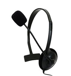 Kmd Live Chat Headset With MIC Headset For Microsoft Xbox 360 Black Small