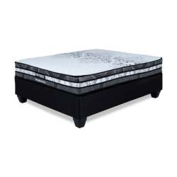 RESTONIC Meadow Firm Queen Mattress And Bed Set