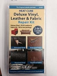 Leather & Vinyl Adhesive Repair Patch (Black)