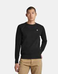 G-star Raw Engineered Knitted Sweatshirt Dk Blk - XXL Black