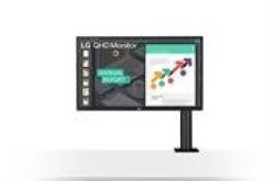 LG 27QN880-B 27 Inch Qhd Ergo Ips Monitor With USB Type-c Monitor - Ips Panel Viewing Angle 178° R l 178° U d 2560 X 1440 Resolution Aspect