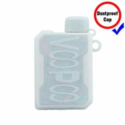 Dsc-mart Texture Case For Voopoo Drag Nano Kit 750MAH Protective Silicone Rubber Sleeve Cover Shield Wrap Clear