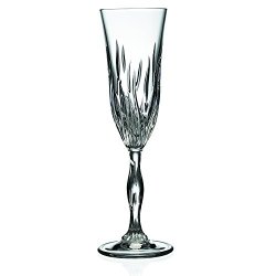 Lorren Home Trends 259690 Rcr Fire Collection Crystal Flute Set Clear