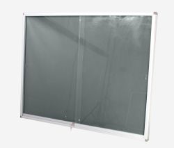 Parrot Display Case Pinning Board 1200 900MM Grey