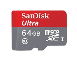 Sandisk Ultra 64GB Microsdxc Class 10 Uhs Memory Card Speed Up To 30MB S With Adapter - SDSDQUA-064G-U46A Old Version