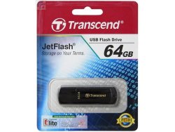 Transcend Jetflash 350 64GB USB 2.0 Piano Black