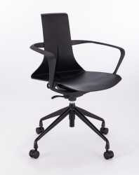 QF2001FS-T2 High Back Swivel Office Chair Black