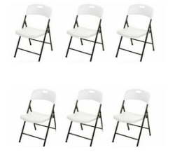 Gx Heavy Duty Foldable Chairs - Set Of 6