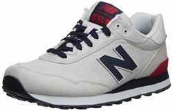 New Balance Men's 515V1 Sneaker Nimbus Cloud nb Navy red 8 D Us