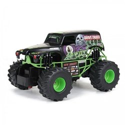 Ship From Usa New Bright 1:24 Remote Control Monster Jam Grave Digger New By Rosolo Inc