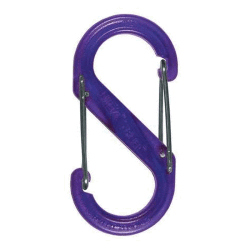 Nite Ize S-biner Plastic Double Gated Carabiner - Purple