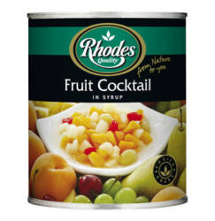 Rhodes Fruit Cocktail In Syrup 1 X 825G