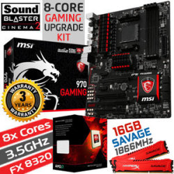 MSI AMD Eight Core Budget Gaming Upgrade Kit