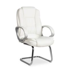 Gof Furniture - Lucca White Office Chair