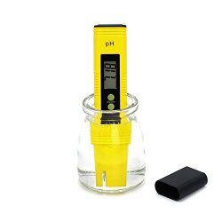 Hongtai.LLC Hihydro Ph Meter Digital Ph Tester Pen For Household Drinking Water Aquarium Swimming Pools Hydroponics Water Quality 0.01 High Accuracy + - 0.05 And 0.00-14.00 Measurement Range