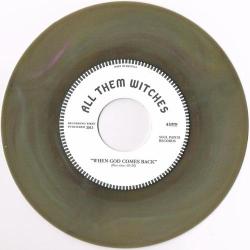 Heavy Eyes All Them Witches: Live Split - Usa Soul Patch Records Pressing 7" Single Greyish Brown